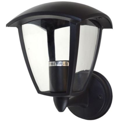 Vägglampa för utomhusbruk SURVA 1xE27/60W/230V IP44 svart