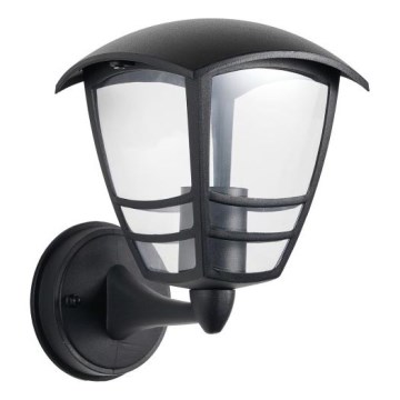 Vägglampa för utomhusbruk TEVIO 1xE27/60W/230V IP54 svart