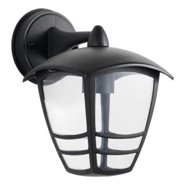 Vägglampa för utomhusbruk TEVIO KD 1xE27/60W/230V IP54 svart
