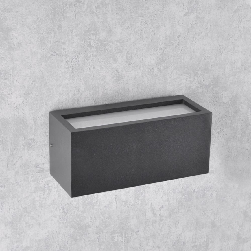 Vägglampa för utomhusbruk TOKIO 1xE27/12W/230V IP54