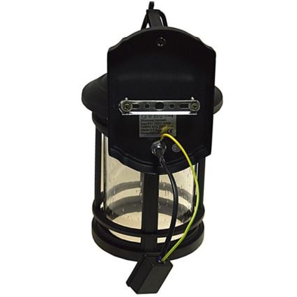 Vägglampa för utomhusbruk ULAN 1xE27/60W/230V IP44 svart