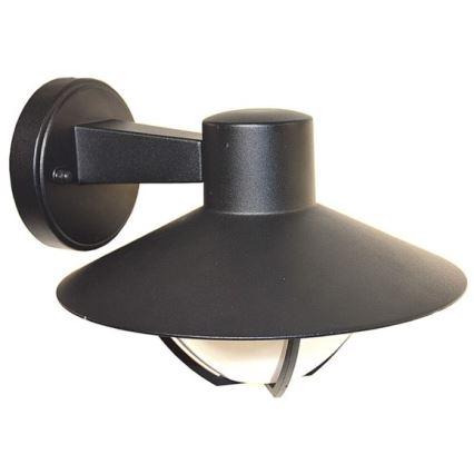 Vägglampa för utomhusbruk ZALIKA 1xE27/60W/230V IP44 svart