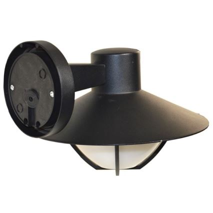 Vägglampa för utomhusbruk ZALIKA 1xE27/60W/230V IP44 svart