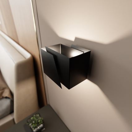 Vägglampa FROST 1xG9/8W/230V svart