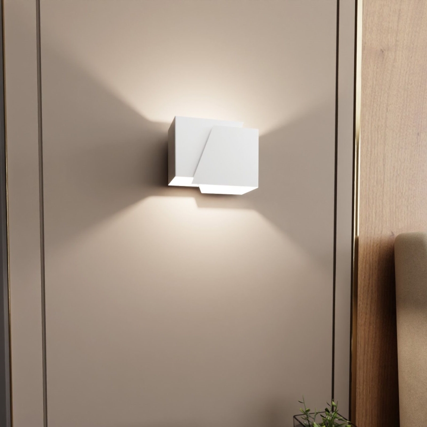 Vägglampa FROST 1xG9/8W/230V vit
