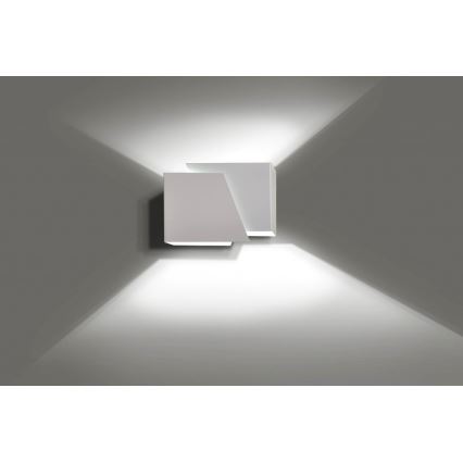 Vägglampa FROST 1xG9/8W/230V vit