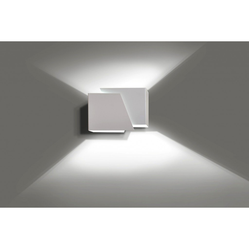 Vägglampa FROST 1xG9/8W/230V vit