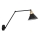 Vägglampa FUNDO 1xE27/40W/230V svart/guld