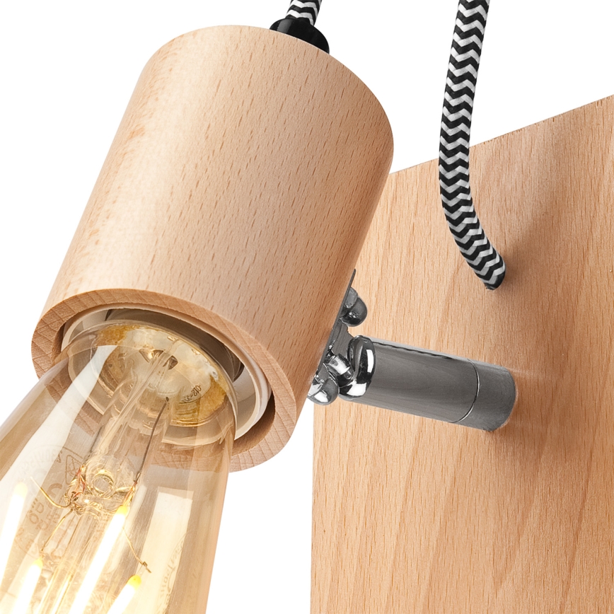 Vägglampa GUSTAVO 1xE27/60W/230V bok