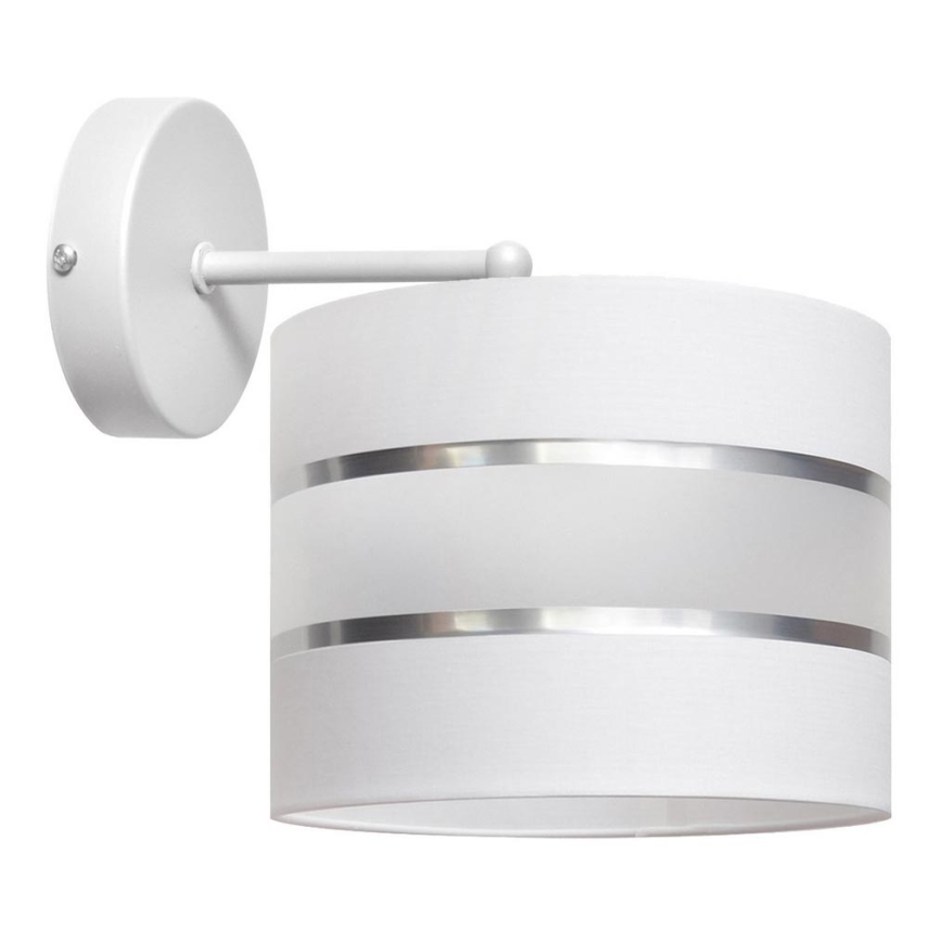Vägglampa  HELEN 1xE27/15W/230V vit 