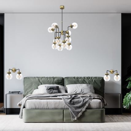 Vägglampa HYDRO 2 2xE14/60W/230V
