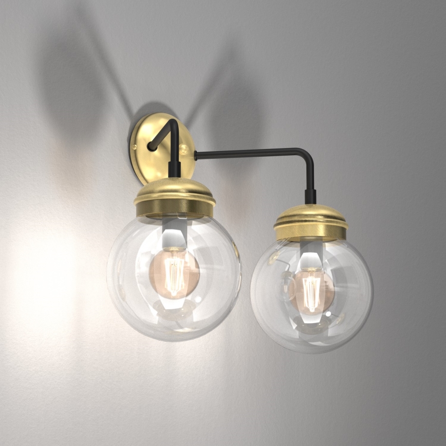 Vägglampa HYDRO 2 2xE14/60W/230V