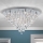 Vägglampa i kristall CELESTE 12xG9/40W/230V diameter 75 cm skinande krom