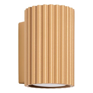 Vägglampa KARBON 1xGU10/10W/230V guld