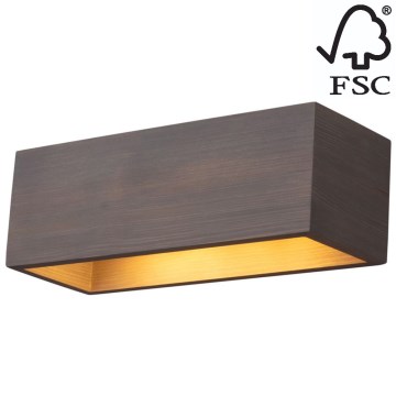 Vägglampa KENZO 2xG9/6W/230V tall - FSC-certifierad