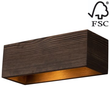 Vägglampa KENZO 2xG9/6W/230V tall - FSC-certifierad