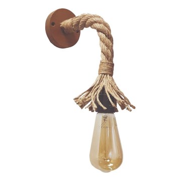 Vägglampa KOS 1xE27/60W/230V bok - FSC certifierade