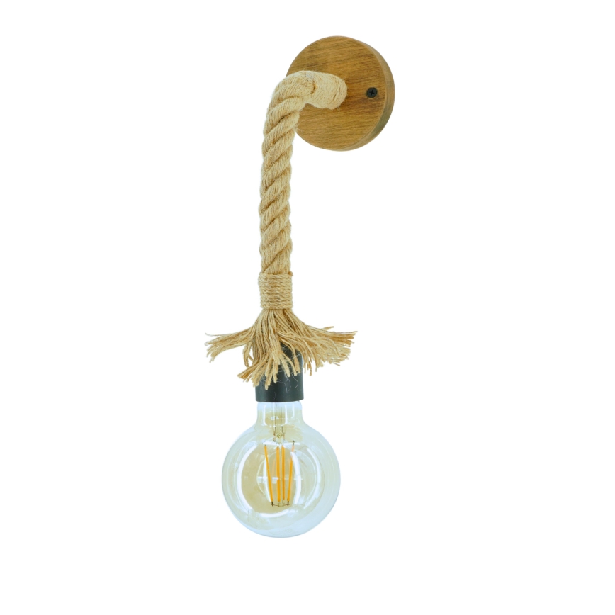 Vägglampa KOS 1xE27/60W/230V bok