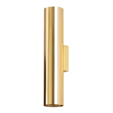 Vägglampa LAGOS 2xGU10/10W/230V guld