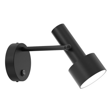 Vägglampa LINTERNA 1xGX53/12W/230V svart