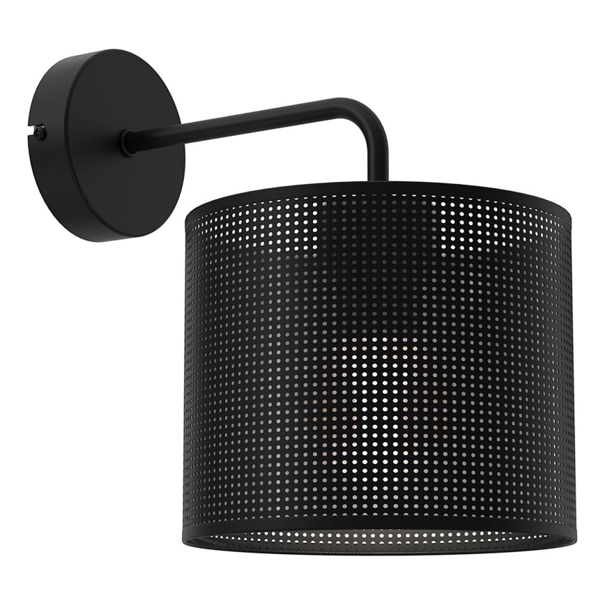 Vägglampa LOFT SHADE 1xE27/60W/230V svart