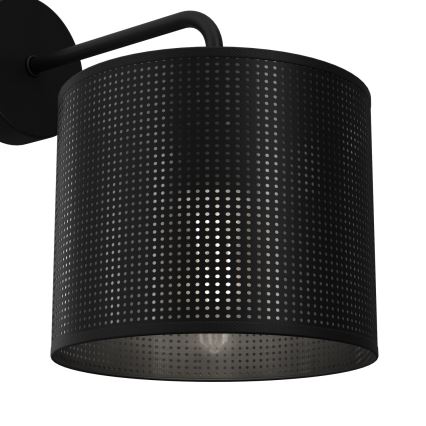 Vägglampa LOFT SHADE 1xE27/60W/230V svart