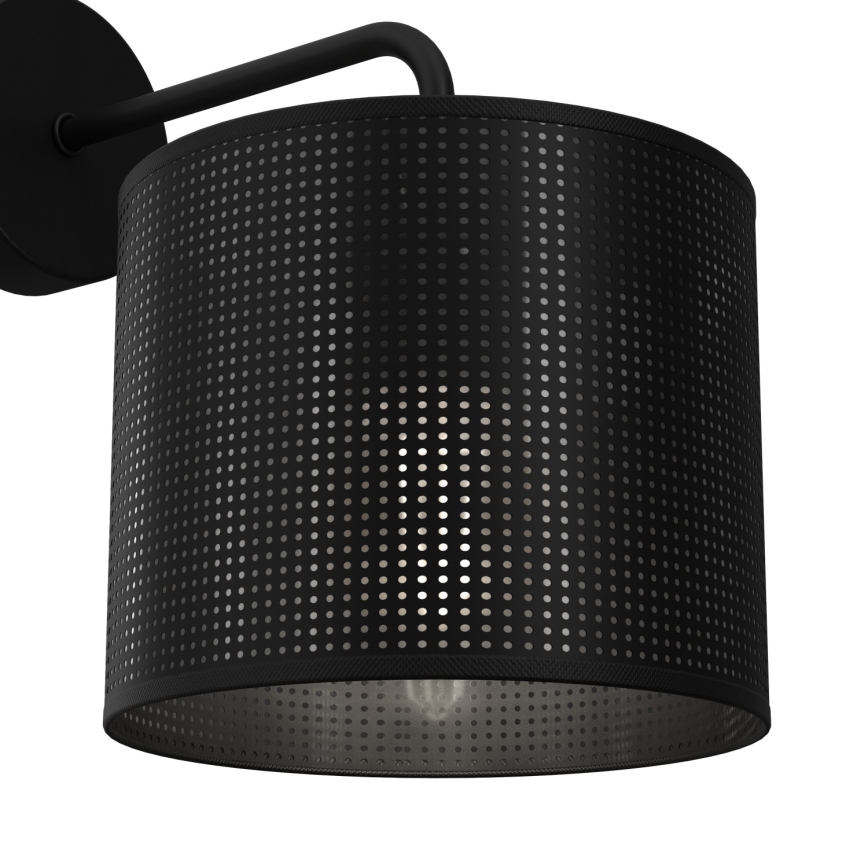 Vägglampa LOFT SHADE 1xE27/60W/230V svart