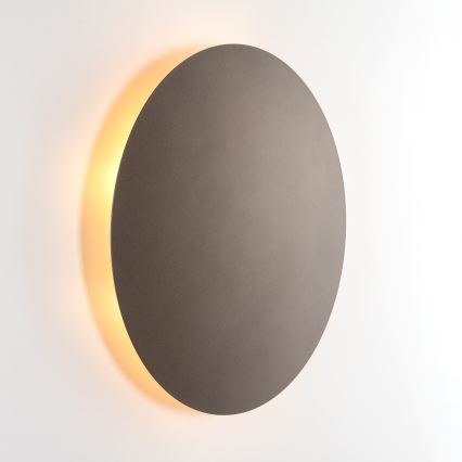 Vägglampa LUNA 4xG9/8W/230V diameter 40 cm brun