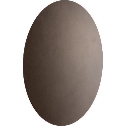 Vägglampa LUNA 4xG9/8W/230V diameter 40 cm brun