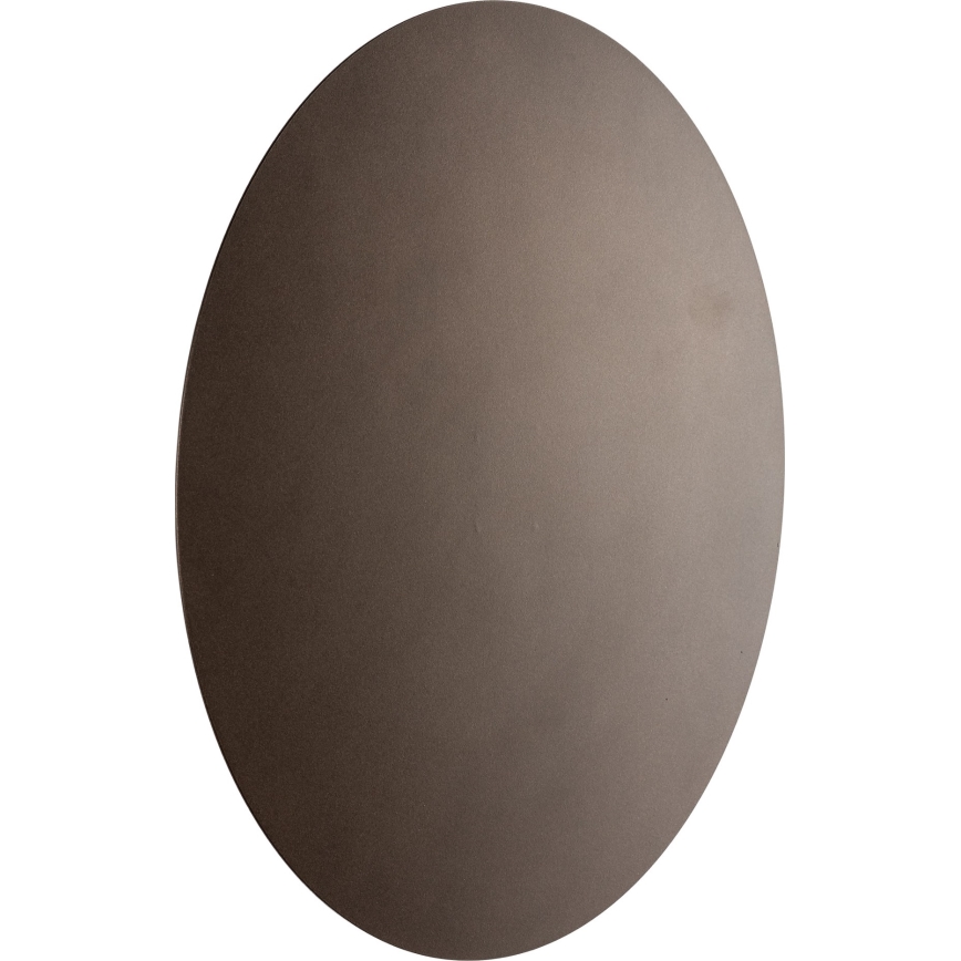 Vägglampa LUNA 4xG9/8W/230V diameter 40 cm brun