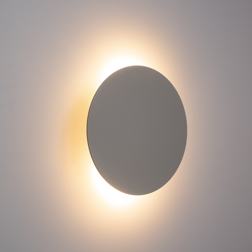 Vägglampa LUNA 4xG9/8W/230V diameter 40 cm grå