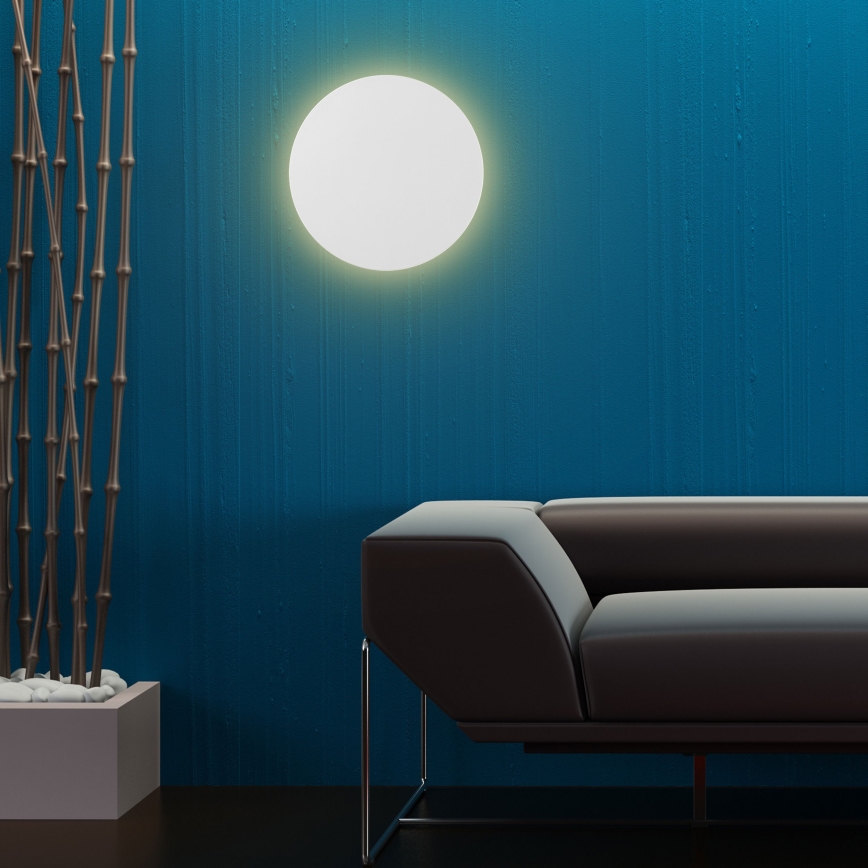 Vägglampa LUNA 4xG9/8W/230V diameter 40 cm vit
