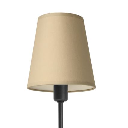 Vägglampa MADELA 1xE14/40W/230V beige/svart