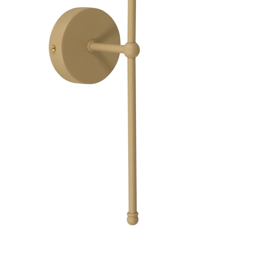 Vägglampa MADELA 1xE14/40W/230V jute/beige