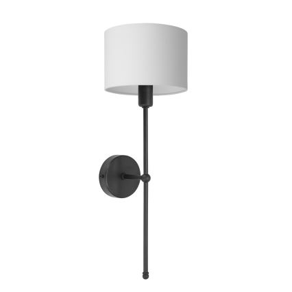 Vägglampa MADELA 1xE14/40W/230V vit/svart