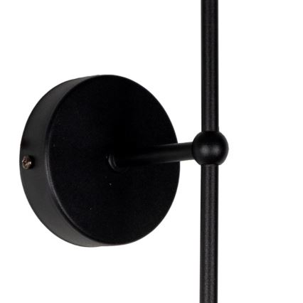 Vägglampa MADELA 1xE14/40W/230V vit/svart