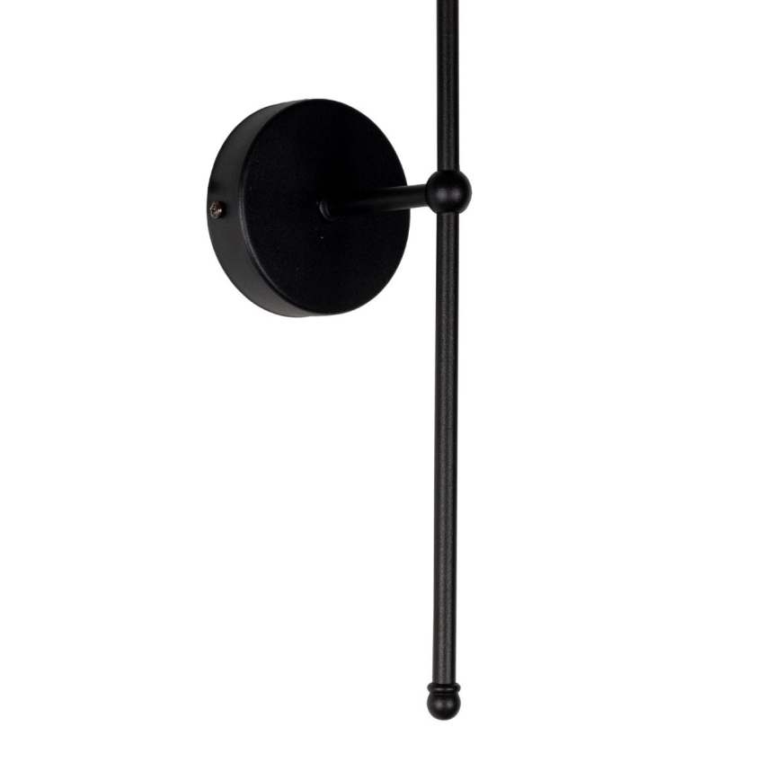 Vägglampa MADELA 1xE14/40W/230V vit/svart