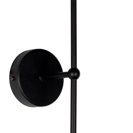Vägglampa MADELA 1xE14/40W/230V vit/svart