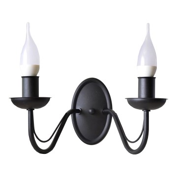Vägglampa MALBO 2xE14/10W/230V