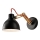 Vägglampa MARCELLO 1xE27/60W/230V bok - FSC certifierade