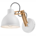 Vägglampa MARCELLO 1xE27/60W/230V bok - FSC certifierade