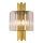 Vägglampa MARGOT 2xE14/40W/230V, guldfärgad
