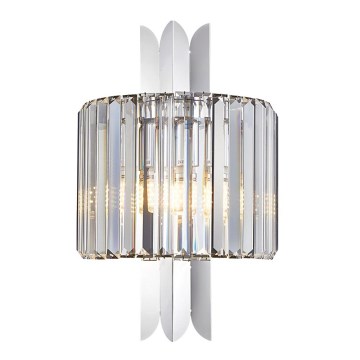 Vägglampa MARGOT 2xE14/40W/230V matt krom
