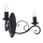 Vägglampa MAURO 2xE14/60W/230V