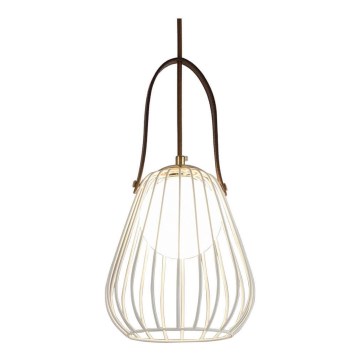 Vägglampa MEMORY 1xG9/4W/230V vit/brun