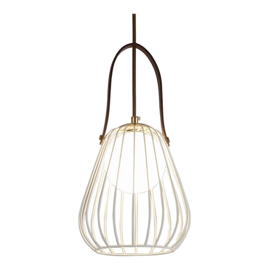 Vägglampa MEMORY 1xG9/4W/230V vit/brun