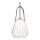 Vägglampa MEMORY 1xG9/4W/230V vit/brun