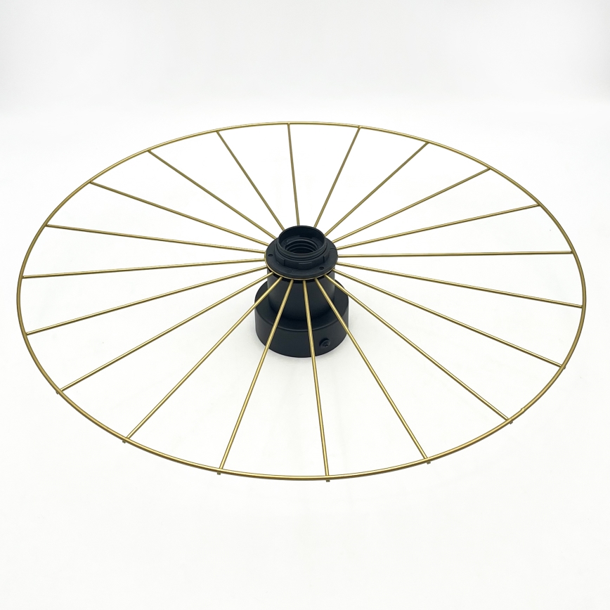 Vägglampa MONTANA 1xE27/15W/230V diameter 45 cm guld