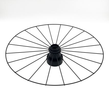 Vägglampa MONTANA 1xE27/15W/230V diameter 45 cm svart