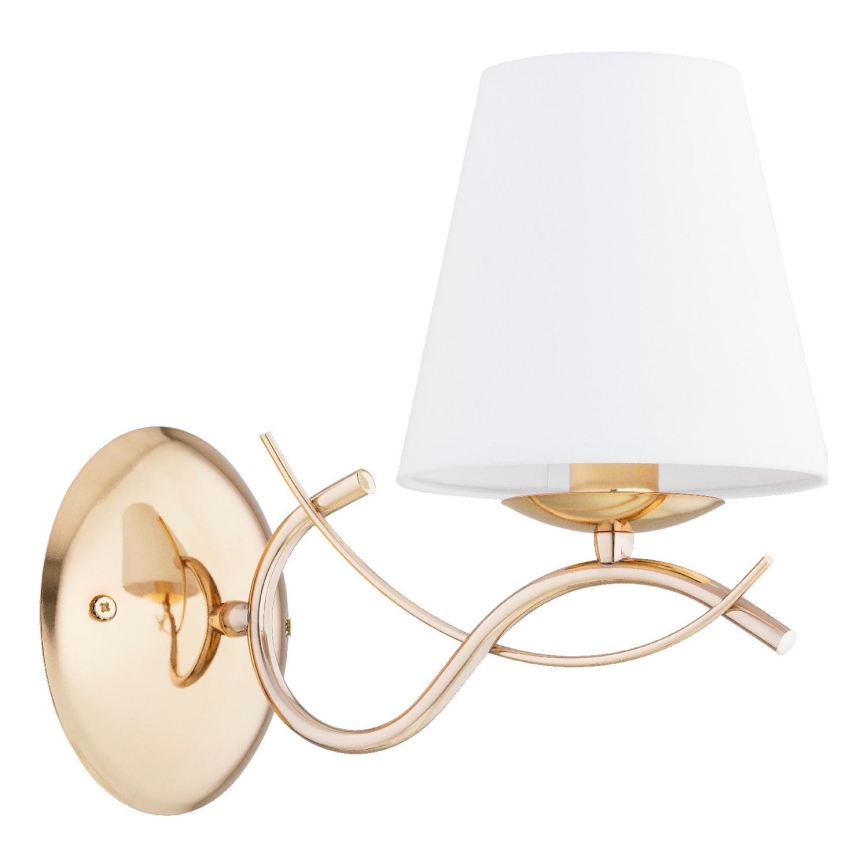 Vägglampa MONZA 1xE14/10W/230V guld